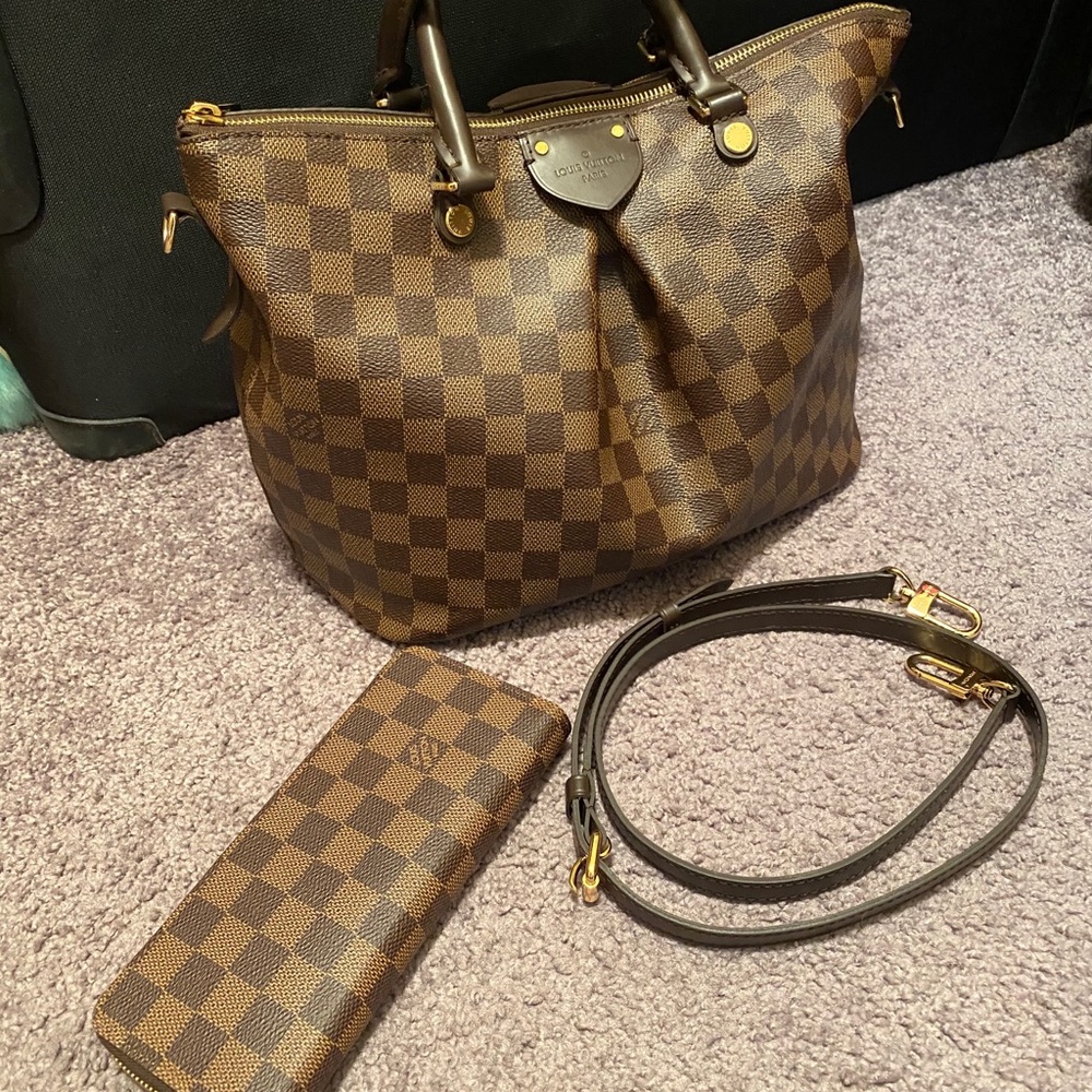 LV Sienna MM Damier Ebene